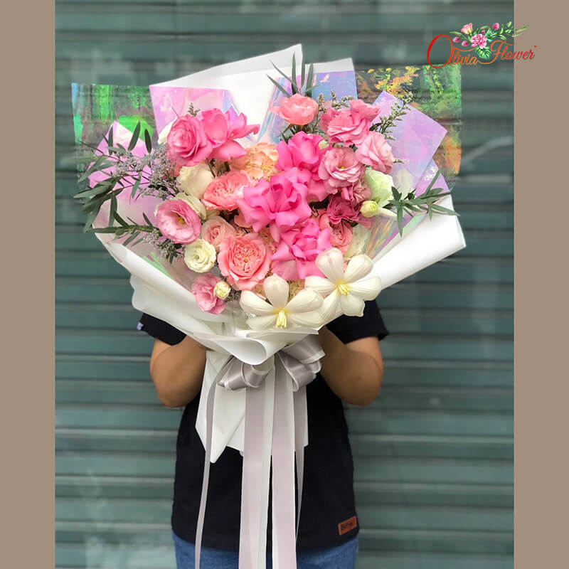 ช่อดอกไม้ เหมาะสำหรับ แสดงความยินดี เปิดกิจการ รับปริญญา ให้แฟน วันเกิด มอบให้ดาราเซเลป ยูทูปเบอร์